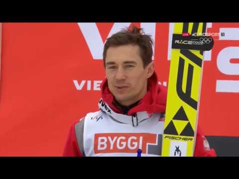 Kamil Stoch wygrana Vikersund + Ceremonia  19 03 2017