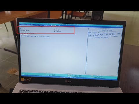 How to disable the SECURE BOOT option on ACER Aspire 3. Fix GREYED OUT secure boot and UEFI