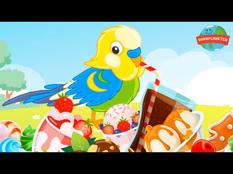 Jag är en liten undulat - Animerad barnvideo