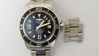 How To Resize/Adjust Bracelet Link on Breitling Superocean Watch