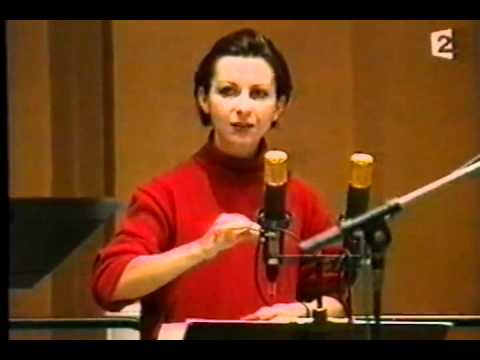 Dessay - "Le Rossignol" recording session