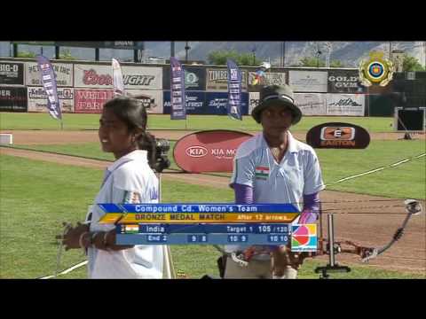 India v Russia – compound cadet women's team bronze | World Archery Youth Championships 2009