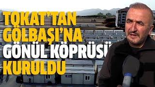 TOKAT’TAN GÖLBAŞI’NA GÖNÜL KÖPRÜSÜ KURULDU