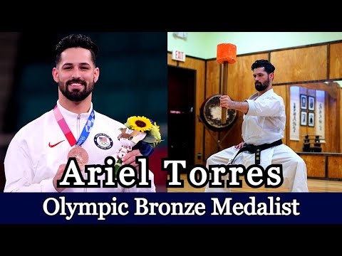 Ariel Torres Kata Training For Tokyo Olympic 2020 🔥| Olympic Bronze Medalist | Amazing USA Player ❤