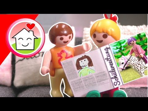 Playmobil Familie Hauser - Die Schülerzeitung - Geschichte mit Lena