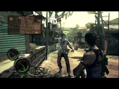 Let's Play Resident Evil 5 *Co-Op w/ Getsumara* #2: Army of Two