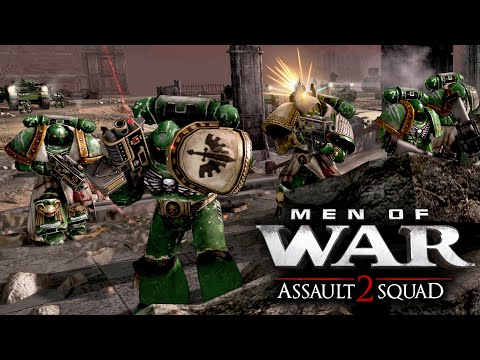 WARHAMMER 40K CINEMATIC BATTLE - Space Marines vs Tau Empire (4K)