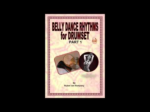 Belly Dance Rhythms for Drumset - Part 1 (Book) - CURCUNA 10/16