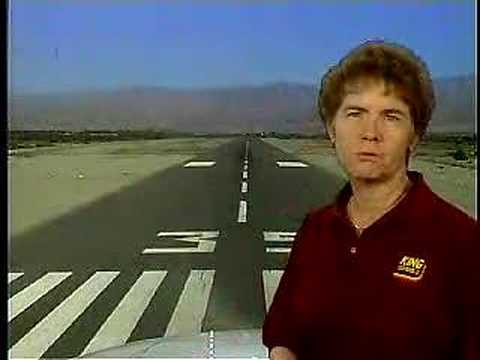 From the Archives: Airplane Landings - Where Should You Look During the Flare?