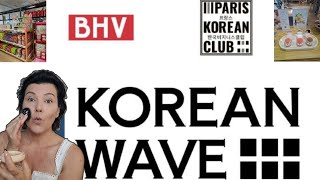 KOREAN WAVE Pop up store K-BEAUTY soins et makeup #bhv #kbeauty 