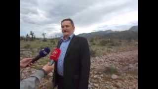 preview picture of video 'Jasenice - započela izgradnja vjetroelektrana'