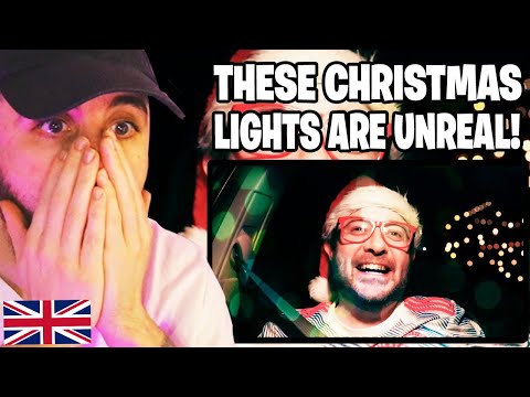 Brit Reacts to British Christmas Lights Ain't Got Nothing on America
