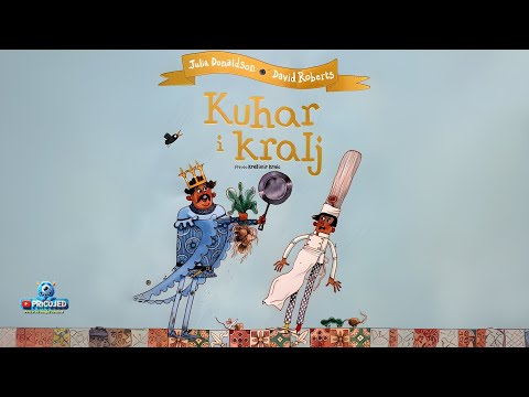 👨‍🍳👑 Kuhar i kralj | Priča za djecu o gladnom kralju kojemu NIŠTA nije dovoljno dobro.