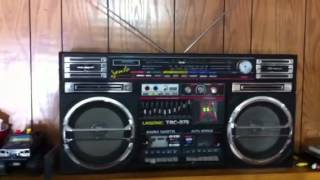 Video thumbnail for Lasonic TRC 975 vintage boombox by Toolauction01