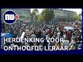 Duizenden Fransen aanwezig bij herdenking voor onthoofde leraar | NU.nl
