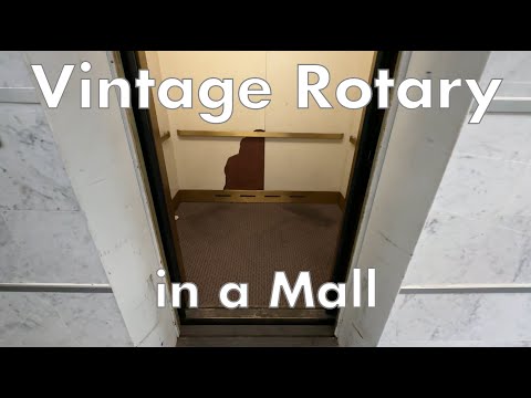 Vintage Rotary Hydraulic Elevator - Mayfair Mall, Wauwatosa WI