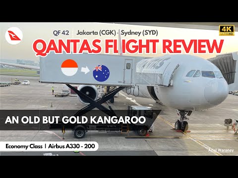 Qantas Flight Review | QF42 | Airbus A330-200 | CGK to SYD | Economy Class