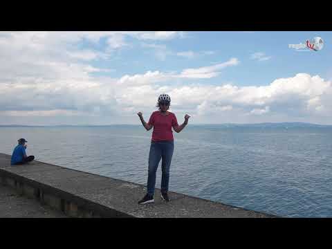 regiotv fährt Fahrrad - St. Gallen in der Schweiz