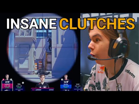 THE MOST INSANE CLUTCHES IN CS2🤯M0NESY, NiKo & More!