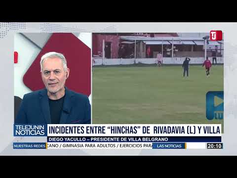 GRAVES INCIDENTES EN EL ENCUENTRO ENTRE VILLA BELGRANO Y RAVADAVIA DE LINCOLN