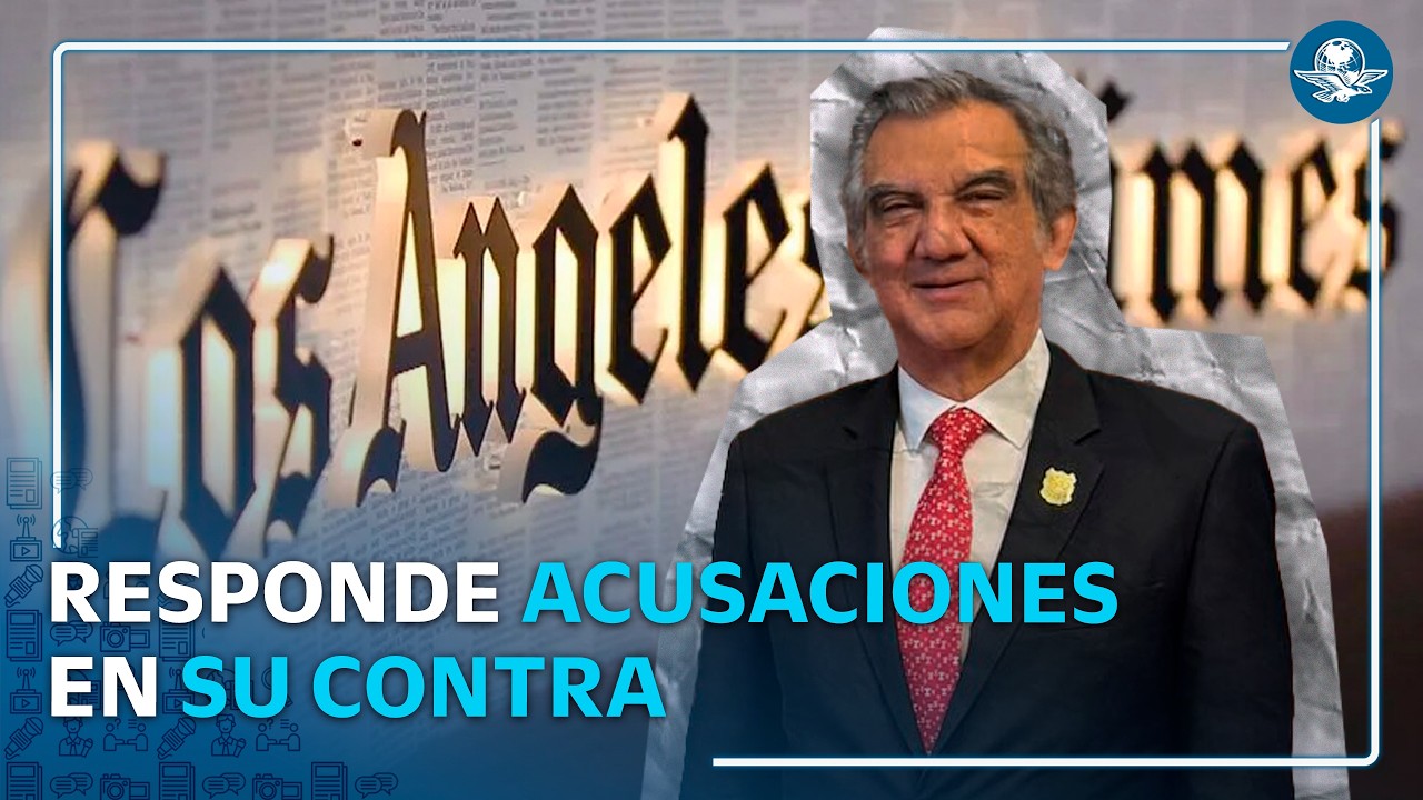 Américo Villarreal muestra su visa y niega señalamientos de Los Angeles Times