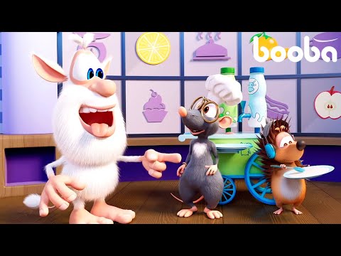 Booba 😊 ปริศนาอาหาร 🌿 ใบหน้าโยเกิร์ต - Yogurt faces ✨ การ์ตูนสนุกๆ สำหรับเด็ก ⭐ Super Toons TV Thai