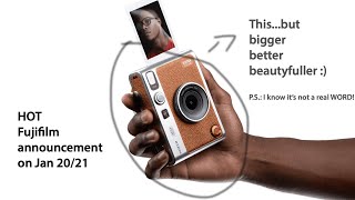 The Most Important and Beautiful Fujifilm Camera Will Be Announced Next Week!!! I Know What It Is :)