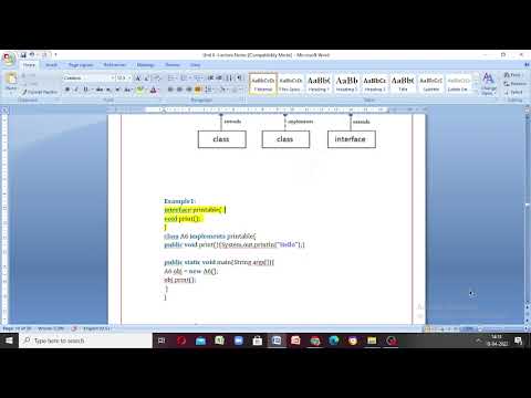 Java Programming Tutorial Part 1 Session 12 Interfaces