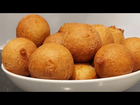 How to make vitumbua/puff puff using baking powder.