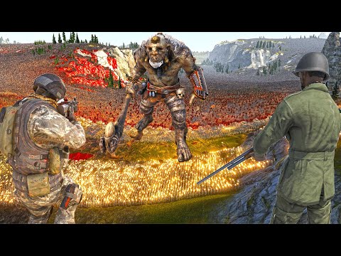 Humanity's Fight Against 2 million Monsters !! ultimate Epic Battle Simulator 2 - UEBS 2