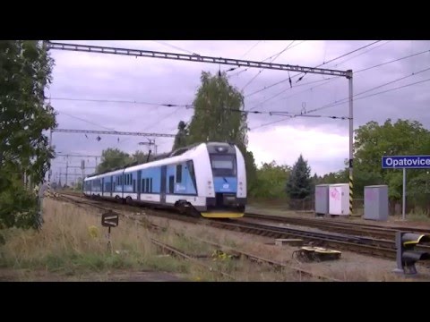 Vlaky:ČD Regio Panter 440 008 Opatovice nad Labem 26.9.2015