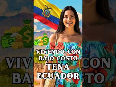 🇪🇨 Tena, Ecuador – Ciudad barata, tranquila y rodeada de naturaleza.