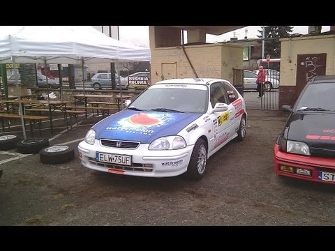 20 Będziński Rally Sprint K.KASZA P.KUBIS HONDA VTI RALLY