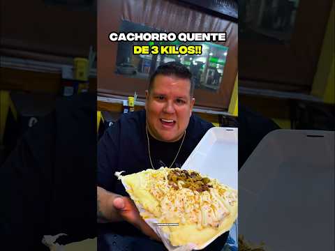 COMI O MAIOR CACHORRO QUENTE DE CAMPINAS 🌭😱 #campinas #cachorroquente #saopaulo #comida