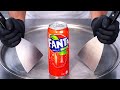 Fanta Apple Ice Cream Rolls Satisfying Visual ASMR