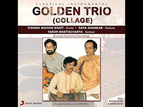 Bhatiyali Dhun - Golden Trio (Collage)