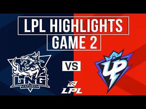 LNG vs UP Highlights Game 2 | LPL 2026 Split 1 | LNG Esports vs Ultra Prime
