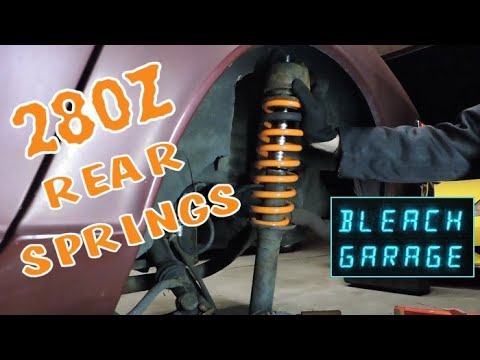Quick method to replace 280Z rear struts