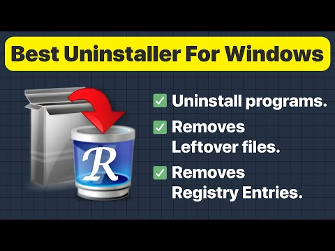 Revo Uninstaller In 1 Minute | Best Uninstaller For A Clean Uninstallation