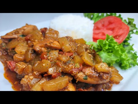 GUYANESE SQUASH & CHICKEN STEW | recipe π¬πΎ