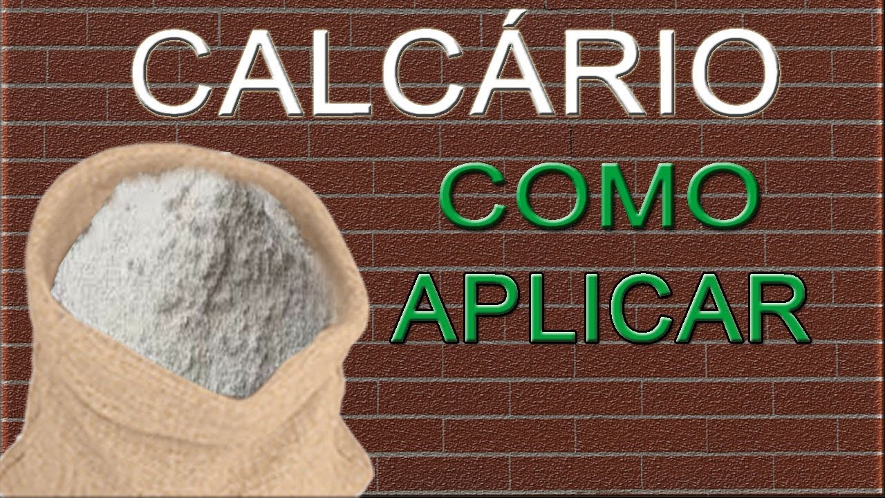 Como fazer aplicação do calcário da maneira correta
