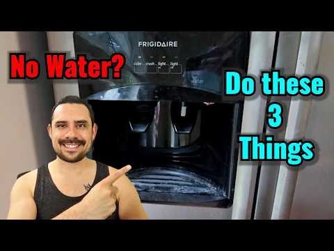 Fridge Not Dispensing Water? DIY Fix for Frigidaire!