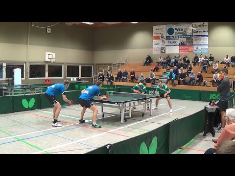 Ein hochklassiges Schlussdoppel! Das Spitzenspiel in der Badenliga Teil 3