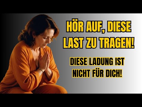 WARUM VERSUCHST DU IMMER NOCH, ALLES ALLEINE ZU REGELN? (Hör zu und ruh dich aus)