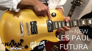 Video thumbnail for The New Les Paul Futura from Gibson USA  •  NAMM 2014 by Wildwood Guitars