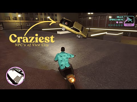 Craziest NPC's of GTA Vice City #gtavicecity