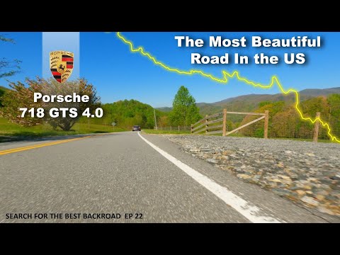 The Most Beautiful Road in the US | Porsche 718 GTS 4.0 | The Search For the Best Backroad EP 22
