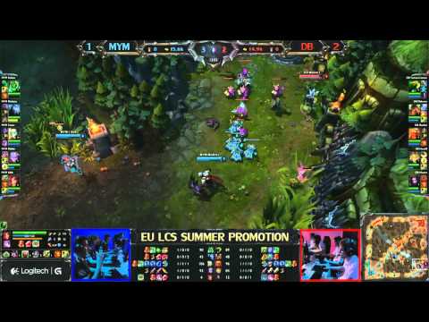 Dragonborn (DB) vs Meet Your Makers (MYM) (4/5) - League of Legends LCS 2013 EU