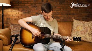 Video thumbnail for Gibson J-45 True Vintage (2010) by Guitar Gallery