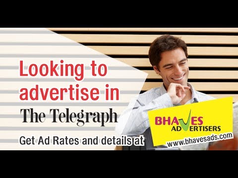 The telegraph books advertisements
